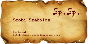 Szobi Szabolcs névjegykártya
